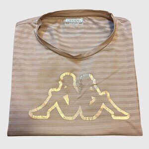 Kappa Women's Mesh Athletic Short Sleeve - Soft Pink - Medium